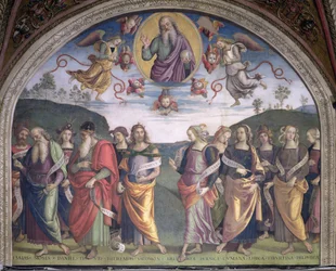 The Eternal Father in Glory with Prophets and Sibyls